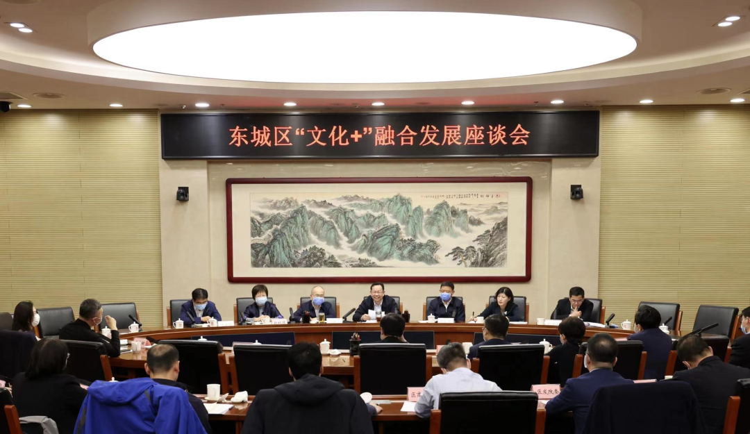 王波出席东城区“文化+”融合生长座谈会_非凡国际|文化金融|艺术教育|文化旅游